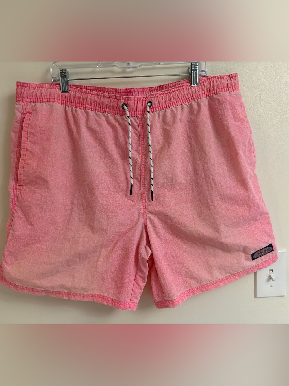 Vineyard Vines Men’s 7” XL Island Chappy Swim Trunks Quick Dry Nylon Beach Short